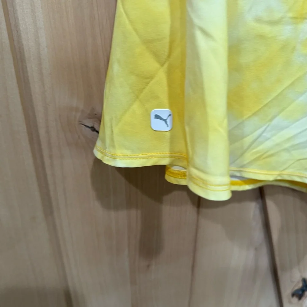 PUMA Golf Pwrshape Skirt Skort Yellow Tie Dye Size XXL 2XL NEW WITH TAGS! POCKET - Picture 9 of 15